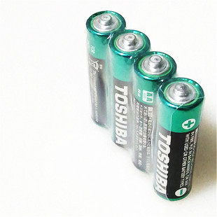 TOSHIBA东芝5号电池1.5V碳性碱性一次性欧姆龙血压计不能充电