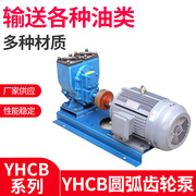 YHCB圆弧齿轮泵 卧式整机齿轮泵不锈钢耐磨润滑油机油传输泵