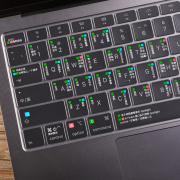 2021macbookpro键盘膜苹果mac电脑15快捷键air13笔记本14寸touchbar15.4防尘m1超薄13.3保护12贴膜16功能