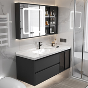 2023智能轻奢一体盆浴室柜，组合现代简约卫生间，洗手脸盆柜洗漱台