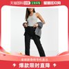 香港直邮潮奢vans女士vansauthentic斜纹棉布裤子，(黑色)