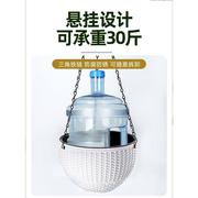 吊兰花盆悬挂式塑料藤编吊篮花盆大号绿萝绿植懒人自吸水专用壁挂