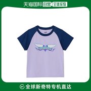 日本直邮X-girl 女士Y2K风格短袖T恤 天使羽翼心形图案设计 纯棉
