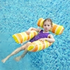 儿童充气床浮床大人泳圈水上充气躺椅加厚网床女生，戏水浮椅腋下圈