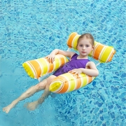 儿童充气床浮床大人，泳圈水上充气躺椅加厚网床女生戏水浮椅腋下圈