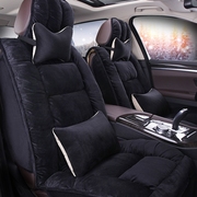 10122013款标致307舒适版，1.6l汽车坐垫，冬季羽绒座套全包围椅套