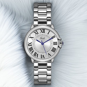 歌迪品牌轻奢网红蓝针女表高颜值经典复古腕表女士防水石英手表