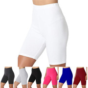 Skinny Bottoms Solid Sexy White Shorts紧身裤纯色性感白色短裤