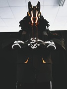 赛博朋克面具铁血战士头盔cosplay面罩机能风科技感全脸头套蹦迪
