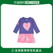 香港直邮潮奢 hatley 女童扎染心形低腰连衣裙(学步婴童/儿童/青)