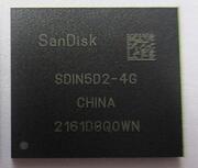 sdin5d2-8g8gb闪迪emmc芯片sandisk代理库存