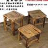 高脚椅老式凳实木四方凳子小方凳橡木凳卫生间成人小椅子木制櫈子