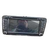 适用11款晶锐中控屏dvd，导航收音机倒车影像一体机多媒体系统总成