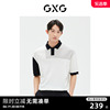 gxg男装商场同款撞色时尚短袖polo衫，23年夏季ge1240994d
