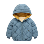 男童棉衣棉袄厚款冬季童装儿童，棉服夹克衫男宝宝，加棉保暖外套7877