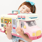 儿童旅行房车男女3-12岁益智玩具过家家女孩，娃娃屋2宝宝生日礼物4