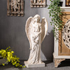 欧式复古天使摆件创意雕塑拍摄道具装饰品家居客厅婚庆落地摆饰件