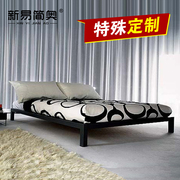 简约铁床双人床单人儿童床，1.2铁艺床，现代铁床架1.5米1.8米榻榻米