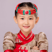 异域风情女儿童额饰额头链子头饰少数民族复古风藏族旅拍饰品蒙古