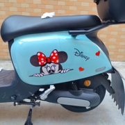爱玛电动车贴小牛小绿源电动摩托车遮挡划痕米老鼠卡通装饰