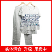 实体清理 乔妮雅夏季月子服套装 外出服 哺乳服孕妇装 喂奶衣 棉E