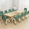 儿童桌子学习玩具阅读专用绘画餐桌套装小朋友培训升降幼儿园桌椅