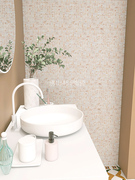 金线幻彩玻璃马赛克背景墙，厨房卫生间浴室墙砖，吧台收银台装饰墙
