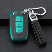 适用于北京现代8索纳塔八朗动钥匙套老款ix35汽车钥匙包保护扣壳