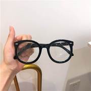 级感黑框素颜神器眼镜框可配近视镜片度数显脸小眼睛架平光镜女