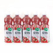 5瓶韩国熊津番茄西红柿饮料饮品500ml*5瓶