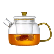 加厚耐热玻璃茶壶 玻璃茶具花茶壶过滤功夫茶具套装泡茶壶家用