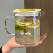 comika玻璃茶壶耐热耐高温家用泡茶壶内置滤网夏季水壶茶水分离壶