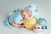 卓美正版龙宝宝(龙宝宝，)满月照摄影道具衣服婴儿，宝宝百天照新生儿服装