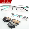 暑期款kangaroo袋鼠眼镜，框架超轻金属近视，套镜夹片kp319-3009
