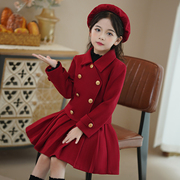 女童秋冬套装裙洋气时髦套装，儿童小香风，套装外穿时尚穿搭童装