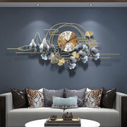新中式创意钟表挂钟客厅现代简约家用轻奢大气挂表北欧艺术