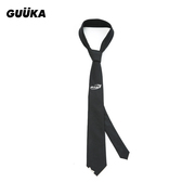 GUUKA潮牌黑色金属夹标领带秋 情侣日系学院风JK制服衬衫装饰