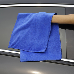 车用擦车巾加厚洗车毛巾，大号吸水不掉毛专用抹布，汽车清洁用品大全
