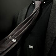 隐形磁铁扣领带夹无痕防皱领带扣防飘甩动磁吸高档商务西装小配饰