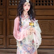 藏族服装女款藏式贵族藏装少数民族服饰西藏旅拍写真藏袍2024