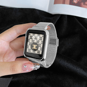 适用红米手表123表带钢小米redmiwatch一二代腕带金属智能，运动redmiwatch手表带加保护壳一体磁吸psnld