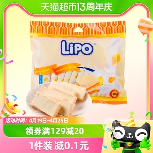 进口越南lipo黄油味面包干，300g*1袋零食，营养早餐送礼小吃饼干