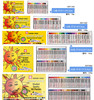 日本樱花牌24色油画棒36色油化棒25色儿童幼儿园安全可水洗48色画笔12色宝宝绘画彩色蜡笔套装50色套装盒