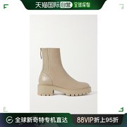 香港直邮潮奢aquazzura女士，sainthonore皮革，军靴sbcflab0sc