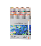 marco马可7100油性彩铅笔，48色马克72色成人，画画手绘彩色铅笔小学