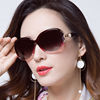帕尼曼偏光太阳眼镜女墨镜珍珠，大框圆脸显瘦防紫外线防晒风司