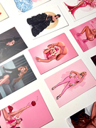 Nicki Minaj 明信片套装 FELIXDRAGON原创插画 卡片贺卡礼物周边