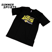 湖人黑色紫色詹姆斯科比24号LAKERS速干篮球运动健身T恤短袖半袖