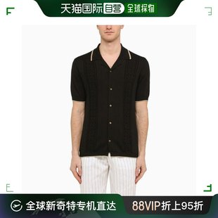 韩国直邮brunellocucinelli24ss短袖，t恤男m29202605coblack