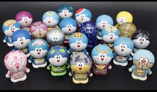 哆啦A梦机器猫蓝胖子哆啦美诞生周年纪念可爱桶装祖国版公仔